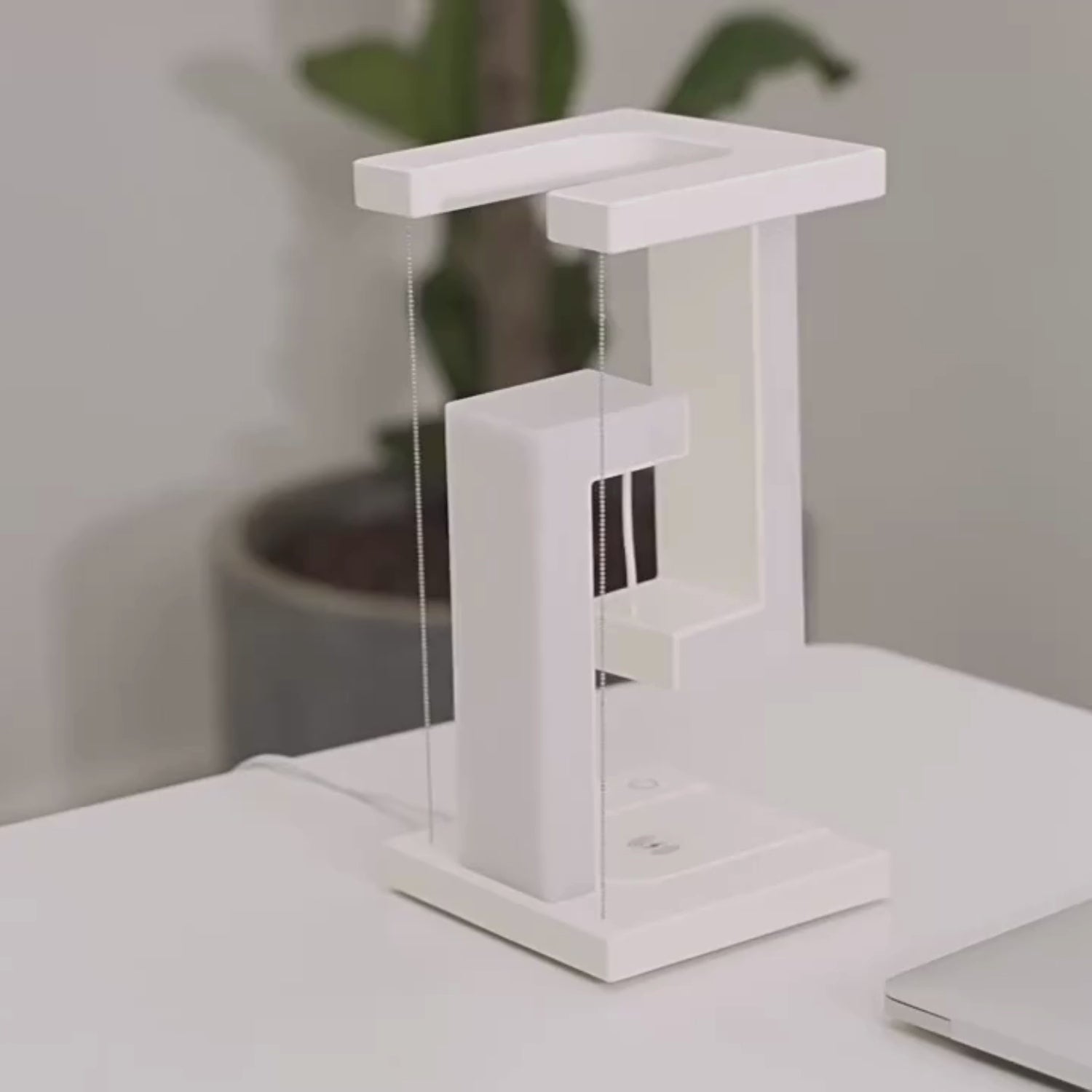 Wireless Charging Suspension Balance Table Lamp